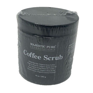 Majestic Pure Arabica Coffee Scrub 10 oz *NEW* SEALED